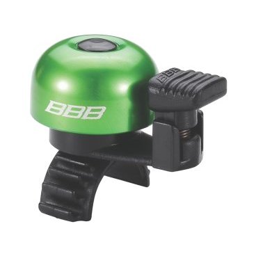 Звонок велосипедный BBB EasyFit, зеленый, BBB-12