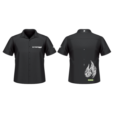 Рубашка Merida Mechanic Wear Black(Brand edition), короткий рукав, черный, 2287008559