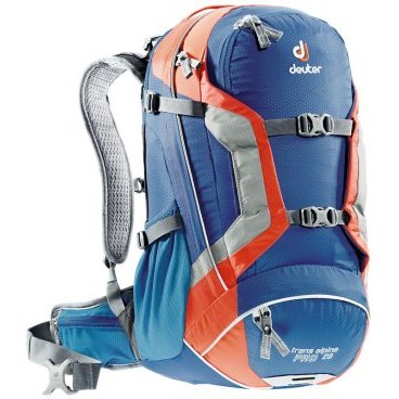 Велосипедный рюкзак Deuter Trans Alpine Pro 28, с чехлом, 54x30x20, 28 л, синий, 32263_3905