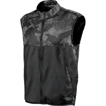 Велокуртка Fox Dawn Patrol Vest, черная, 10341-247-L