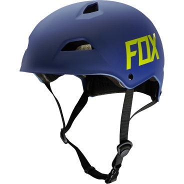 Велошлем Fox Flight Hardshell Helmet, матовый синий, 16144-034