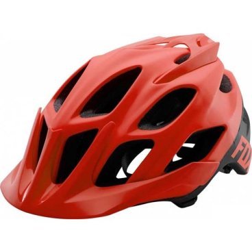Фото Велошлем Fox Flux Creo Helmet, красно-черный, 19118-055