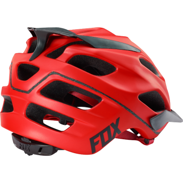 Велошлем Fox Flux Solid Colors Helmet, матовый красный, 17785-262