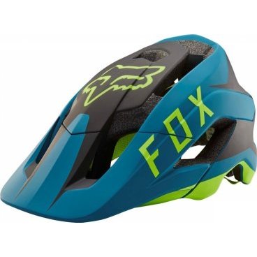 Велошлем Fox Metah Flow Helmet Teal, сине-черный, 18633-176