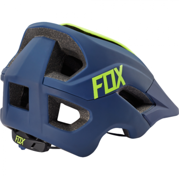 Велошлем Fox Metah Graphics Helmet Navy, сине-зеленый, 15933-007