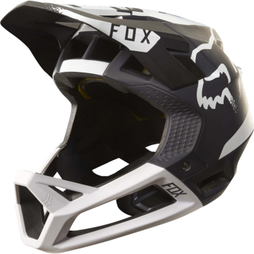 Велошлем Fox Proframe Moth Helmet, черно-белый, 18609-018