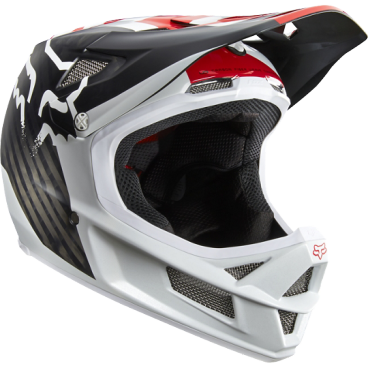 Фото Велошлем Fox Rampage Pro Carbon Helmet, белый, 15997-008