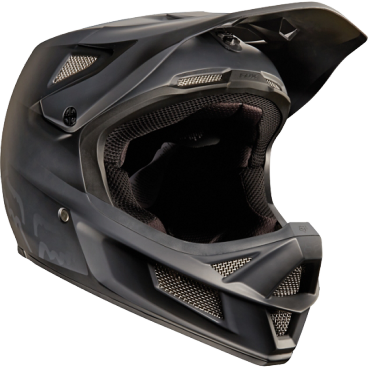 Велошлем Fox Rampage Pro Carbon Helmet, матовый черный, 13253-255