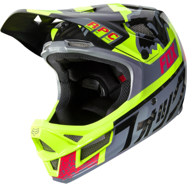 Велошлем Fox Rampage Pro Carbon Helmet, серый, 15941-006
