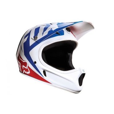 Фото Велошлем Fox Rampage Race Helmet, белый, 12394-008