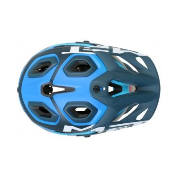 Велошлем MET Parachute, сине-голубой, 3HELM98L0BL