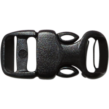 Застежка шлема Fox Flight Hardshell Strap Adjustment Clip, черный, пластик, 17017-001-NS