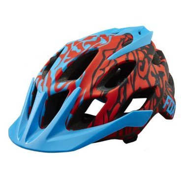 Козырек к шлему Fox Flux Helmet Visor, синий, пластик, 2016, 17764-002-NS