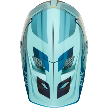 Козырек к шлему Fox Rampage Pro Carbon-Seca Visor, синий, пластик, 20301-231-OS