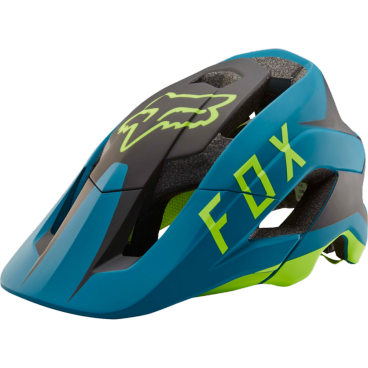 Фото Козырек к шлему Fox Metah Flow Visor Teal, синий, пластик, 20307-176-OS