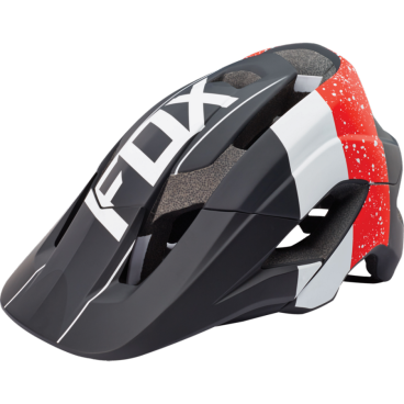 Козырек к шлему Fox Metah Visor, красно-черный, 2016, 17143-055-OS