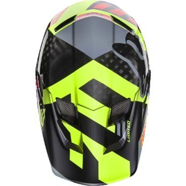 Фото Козырек к шлему Fox Rampage Pro Carbon Visor, серый, пластик, 04119-006-OS