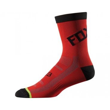 Фото Носки Fox DH 6-inch Socks, красно-черный, 13431-055-S/M