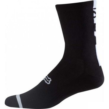 Носки Fox Logo Trail 8-inch Sock, черный, 18464-001-L/XL