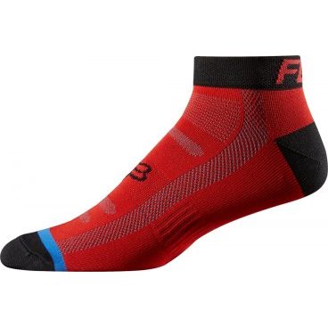 Фото Носки Fox Race 2-inch Socks, красно-черный, 13435-055-L/XL