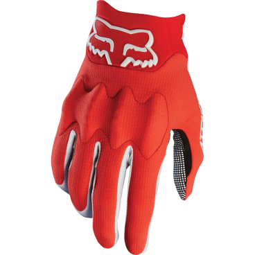 Велоперчатки Fox Attack Glove, красно-черные, 2017