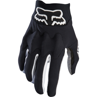 Велоперчатки Fox Attack Glove, черно-белые, 2017, 18468-018-L