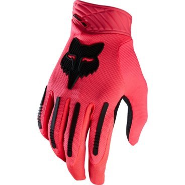 Велоперчатки Fox Demo Air Glove, неоновый красные, 2016