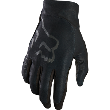 Фото Велоперчатки Fox Flexair Glove, черные, 2017, 18467-001-2X