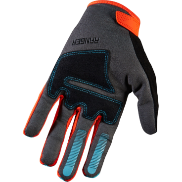 Велоперчатки Fox Ranger Glove Aqua, черно-синие, 2016, 10336-246-2X