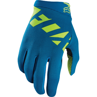 Фото Велоперчатки Fox Ranger Glove Teal, синие, 2017, 18747-176-L