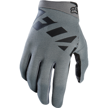 Велоперчатки Fox Ranger Glove, серо-черные, 2017, 18747-535-L