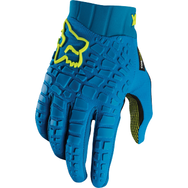 Велоперчатки Fox Sidewinder Glove Teal, синие, 2017, 18469-176-L