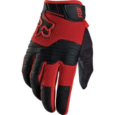 Велоперчатки Fox Sidewinder Glove, красные, 2016, 13221-003-M
