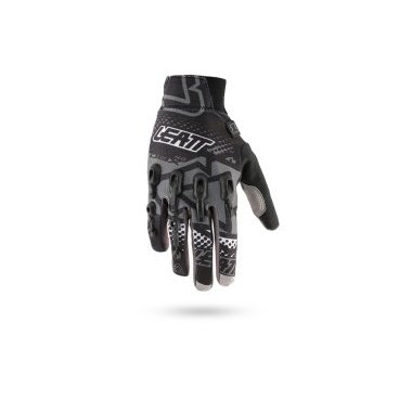Велоперчатки Leatt DBX 4.0 Windblock Glove, серо-черно-белые, 6016000363