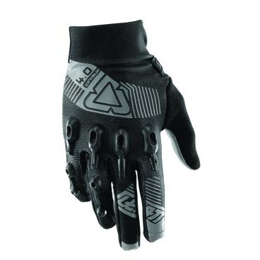 Велоперчатки Leatt DBX 4.0 Windblock Glove, черно-серые, 6017310154