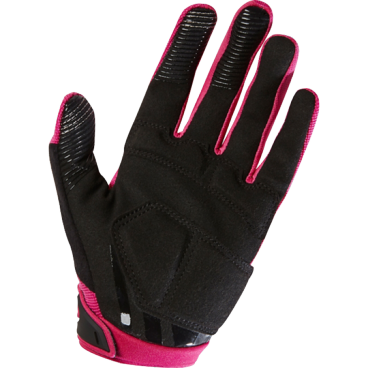 Велоперчатки женские Fox Ripley Gel Womens Glove, черно-розовые, 2017, 18476-285-S