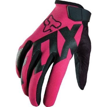 Велоперчатки женские Fox Ripley Womens Glove, розовые, 2016, 12684-170-M