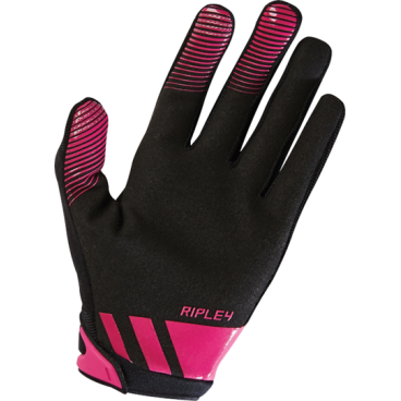 Велоперчатки женские Fox Ripley Womens Glove, черно-розовые, 2017, 18478-285-L