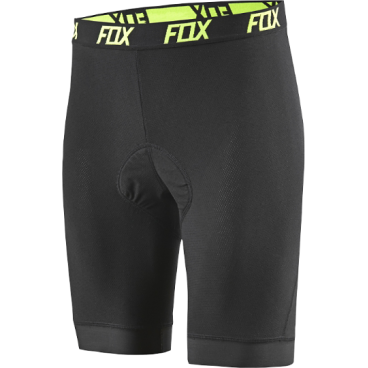 Велотрусы Fox Evolution Comp Liner Short, черный, полиэстер/спандекс, 15973-001-2X