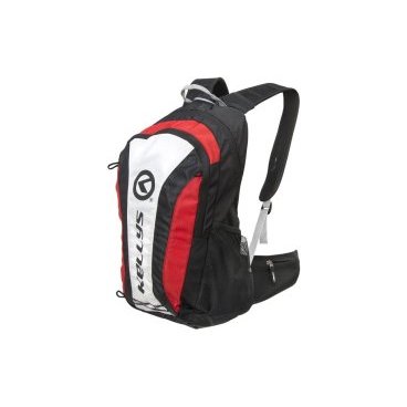 Фото Велосипедный рюкзак KELLYS EXPLORE, объем 20 л, влагостойкий полиэстер, молния YKK, черный/красный