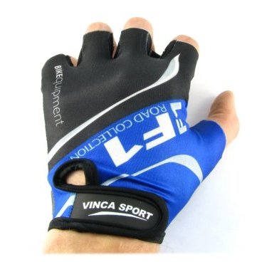 Велоперчатки Vinca Sport, VS 928 blue