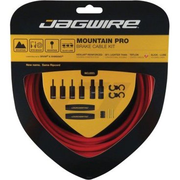 Фото Гидролиния Jagwire Mountain Pro Hydraulic Hose Kit, красная, HBK403