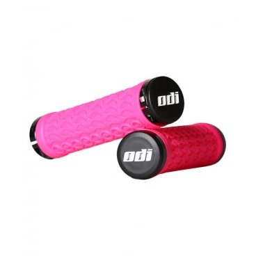Грипсы велосипедные SDG/ODI Lock-On Grip Bright, кретон, розовый, D30SDP-B