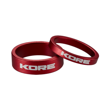 Фото Кольцо рулевой колонки Kore, 10 мм, красный, алюминий, KSP00110RAT