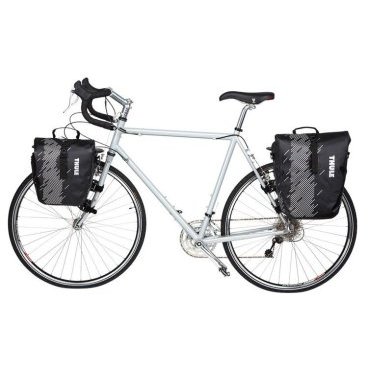 Набор велосипедных сумок Thule Shield Pannier Large, 2 шт, черный, 100072
