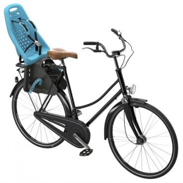 Детское велокресло Thule Yepp Maxi Easy Fit, на багажник, цвет морской волны, до 22 кг, 12020230