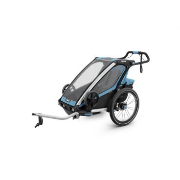 Коляска детская, мультиспортивная Thule Chariot Sport1, голубой, 10201001