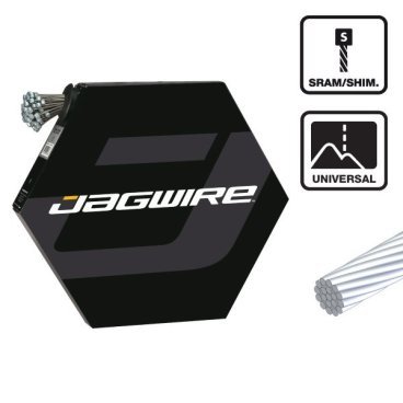 Фото Трос переключения Jagwire Basic Shift Cable Galvanized, 1.2х2300 мм, BWC1011