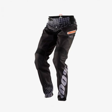 Велоштаны 100% R-Core Supra DH Pant 2018, черный/серый, 43100-057-28