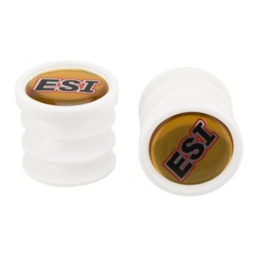 Заглушки руля ESI Logo, пластик, белый, BP1WT